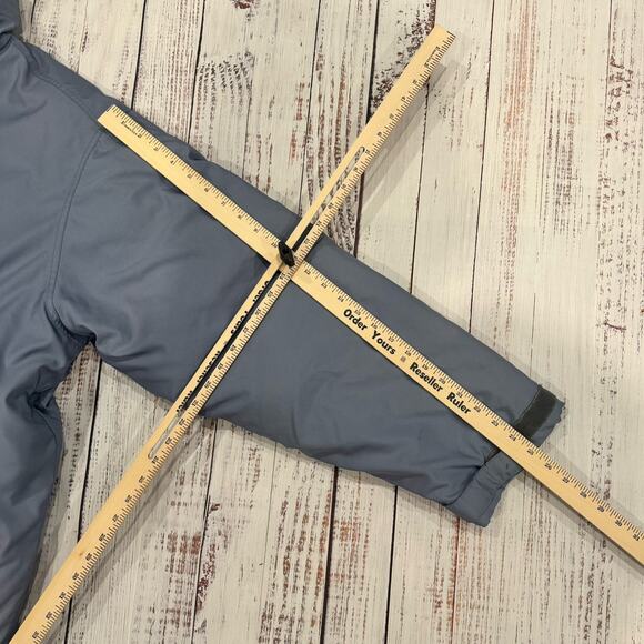 Nike Down Puffer Jacket Men’s XL Light Blue Fleece Lined Y2K Winter Coat VTG - Picture 6 of 10